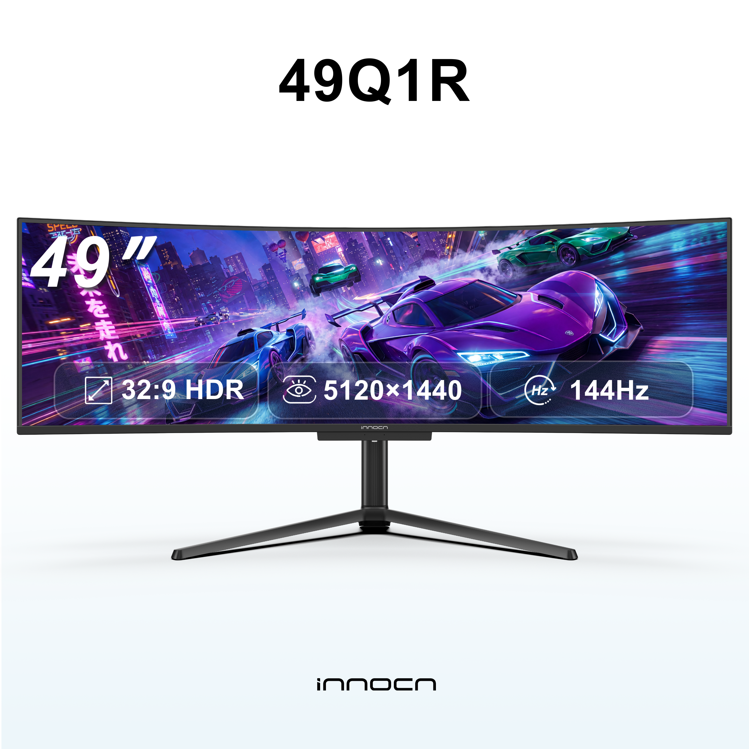 INNOCN | 49インチ 5K DQHD 144Hz 0.03ms QD-OLED 曲面ウルトラワイド