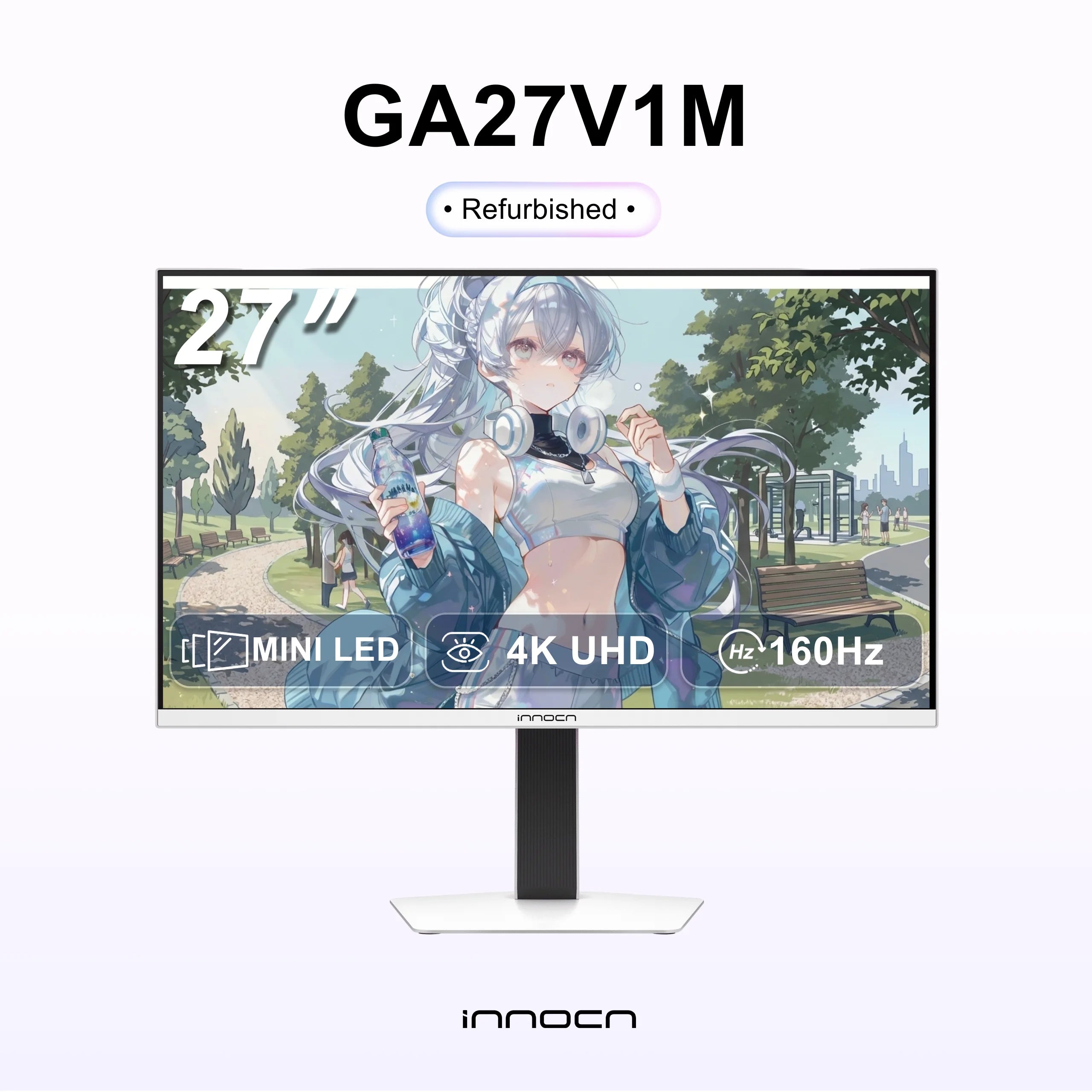 整備品 |INNOCN 27インチ4K Mini LED HDR1000 クリエイターモニター| GA27V1M
