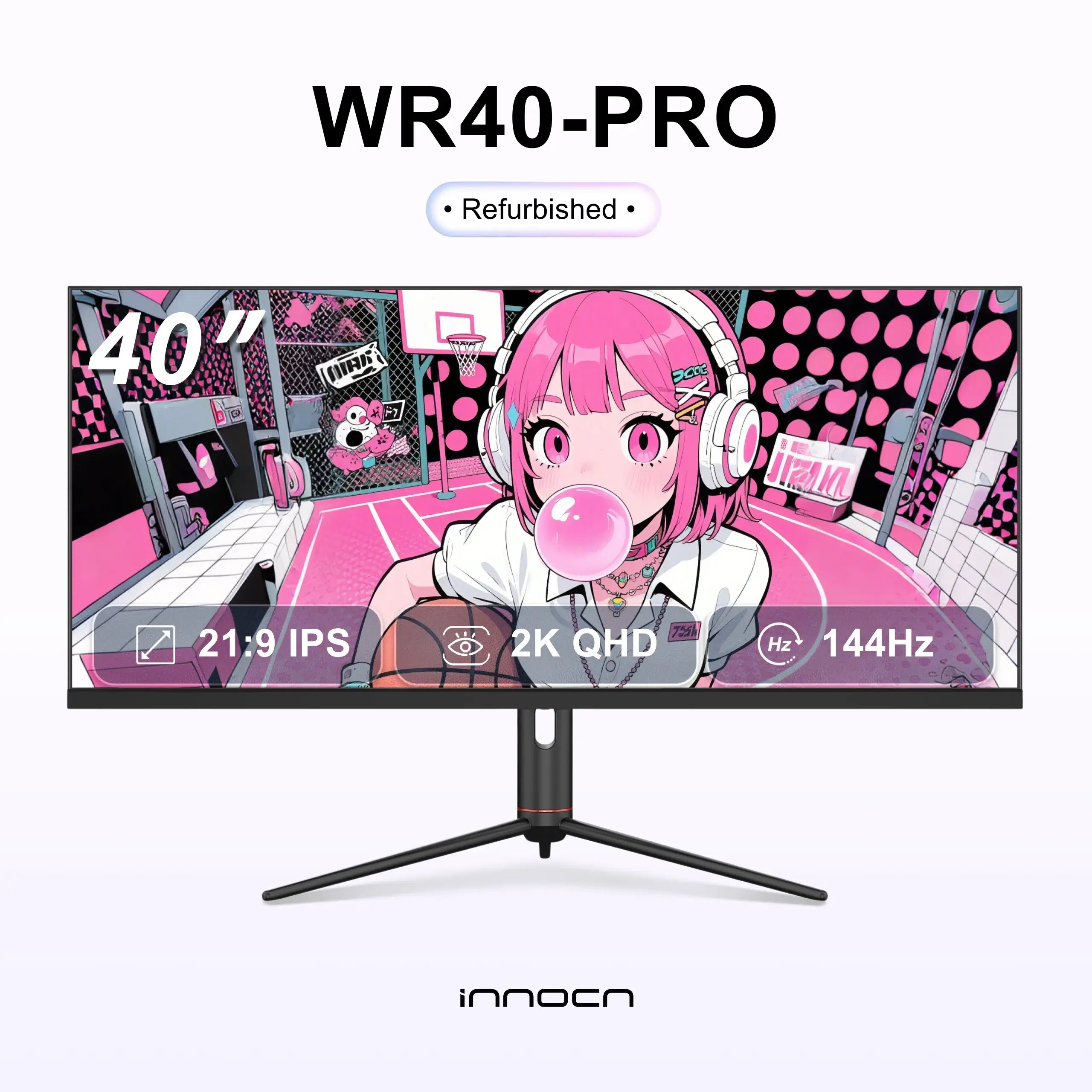 整備品 | INNOCN 40インチWQHD 21:9超ワイドゲーミングモニター | WR40 PRO