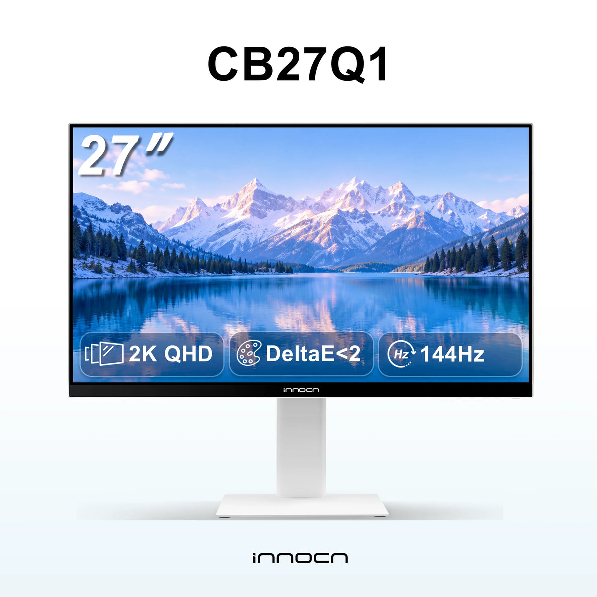 INNOCN | 27インチ QHD 144Hz IPS HDR400 プロフェッショナルモニター | CB27Q1