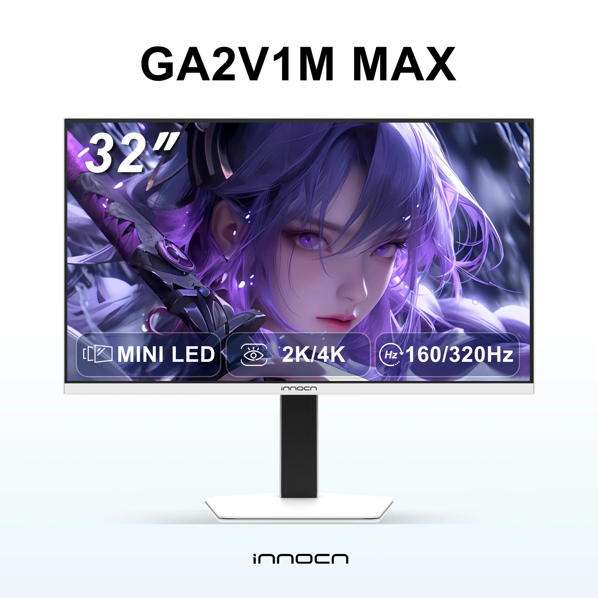 INNOCN 27インチ 4K 160Hz & FHD 320Hz デュアルモード Mini-LED