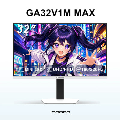 INNOCN | 32インチ 4K 160Hz / FHD 320Hz デュアルモード Mini-LED ゲーミングモニター | GA32V1M MAX