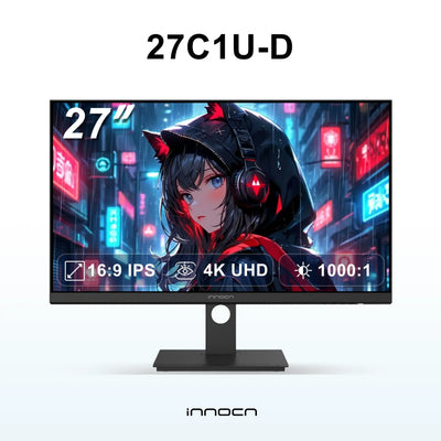 INNOCN 27インチ 4K UHD IPS プロカラー モニター | 27C1U-D INNOCN 27インチ 4K UHD IPS プロカラー モニター | 27C1U-D
