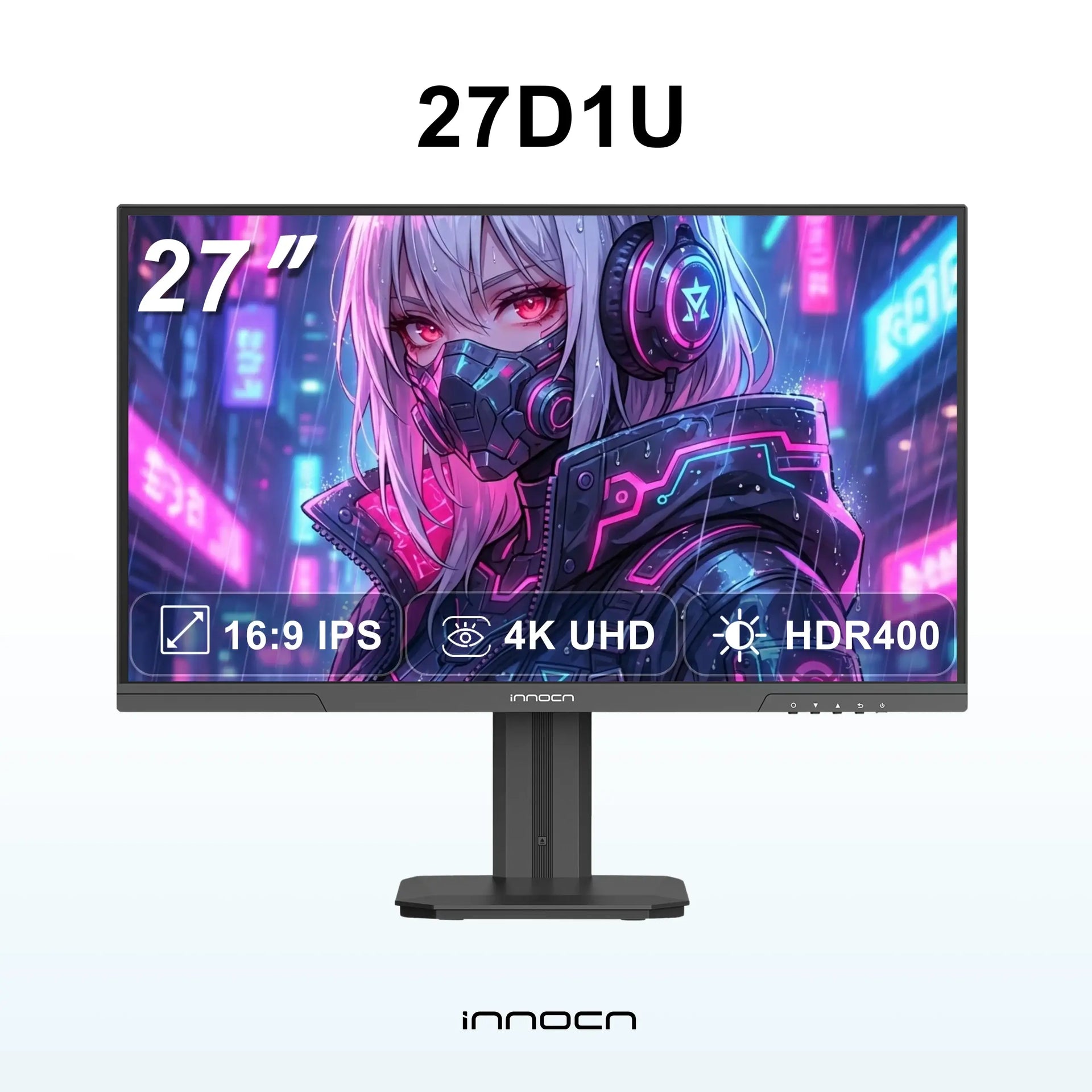 INNOCN 27C1U-D 27インチ4Kディスプレイ　モニターアーム付き Amazon.co.jp: INNOCN 27C1U Super 4K モニター 27インチ UHD IPS 非