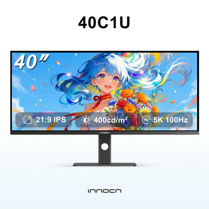【美品】innocn 40インチ WQHD モニター INNOCN 40インチ WQHD 2K 144Hz クリエイターモニター | WR40 PRO