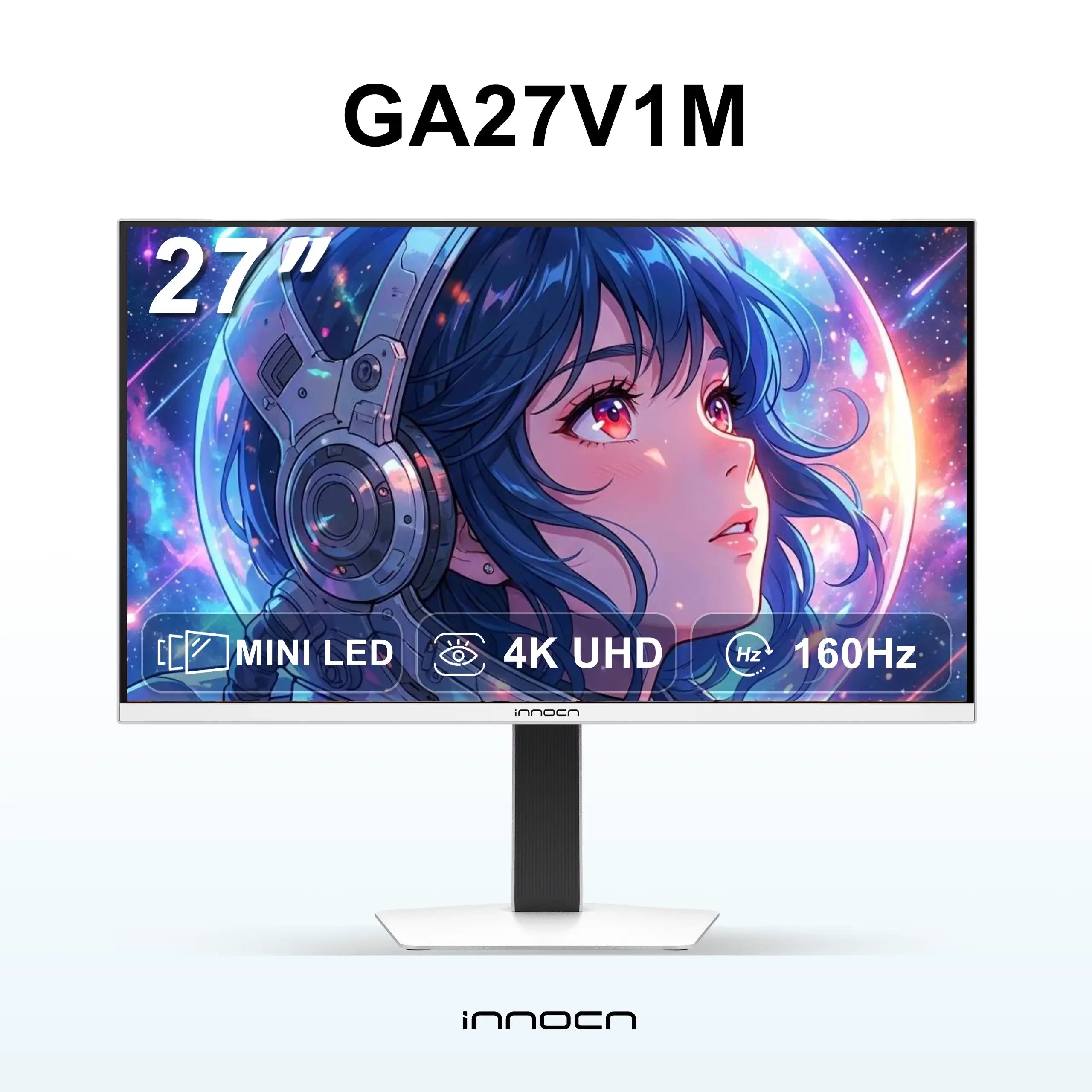 INNOCN 27インチ4K Mini LED HDR1000 クリエイターモニター| GA27V1M