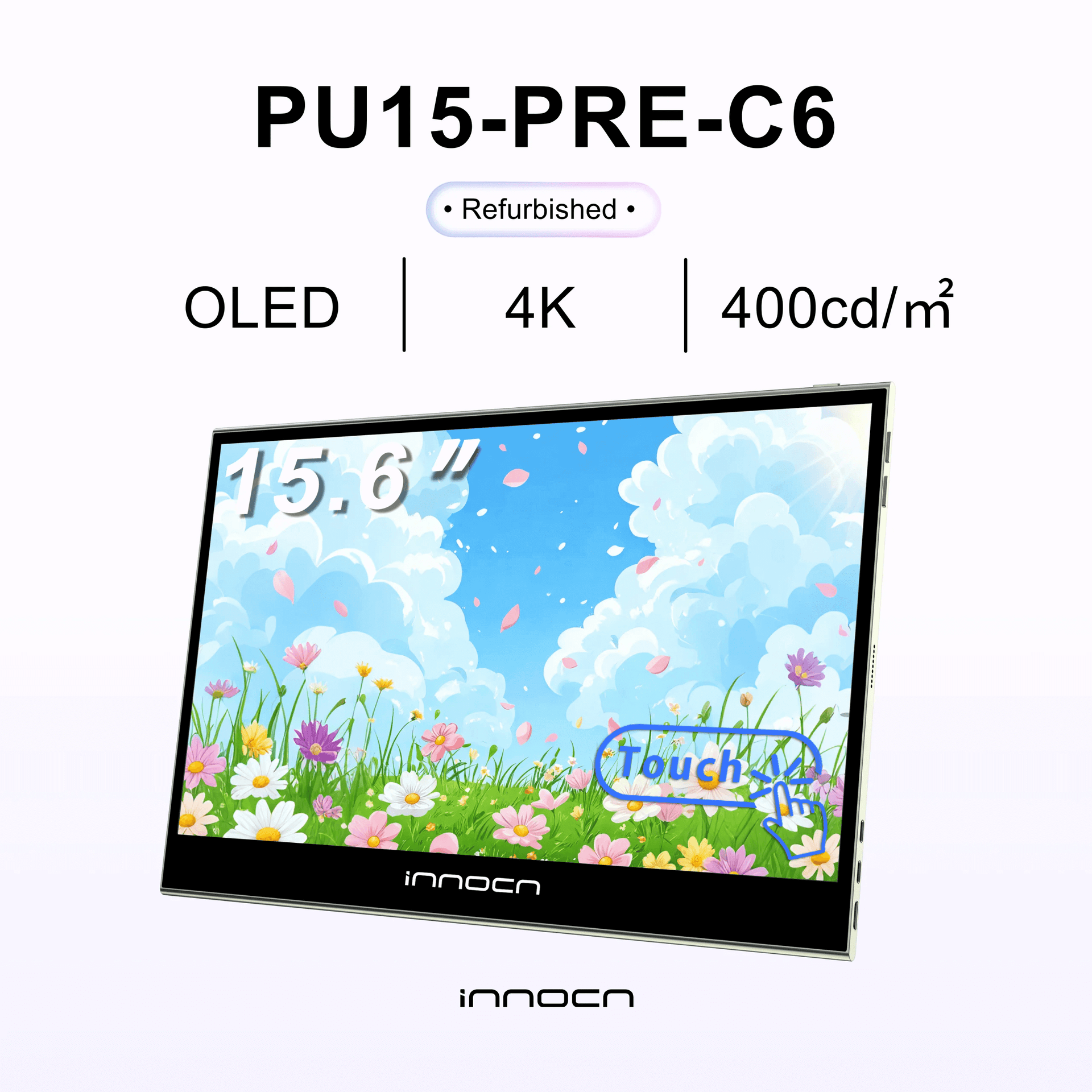 Innocn PU15-PRE OLED 4K タッチパネル・バッテリ内蔵 INNOCN | 15.6