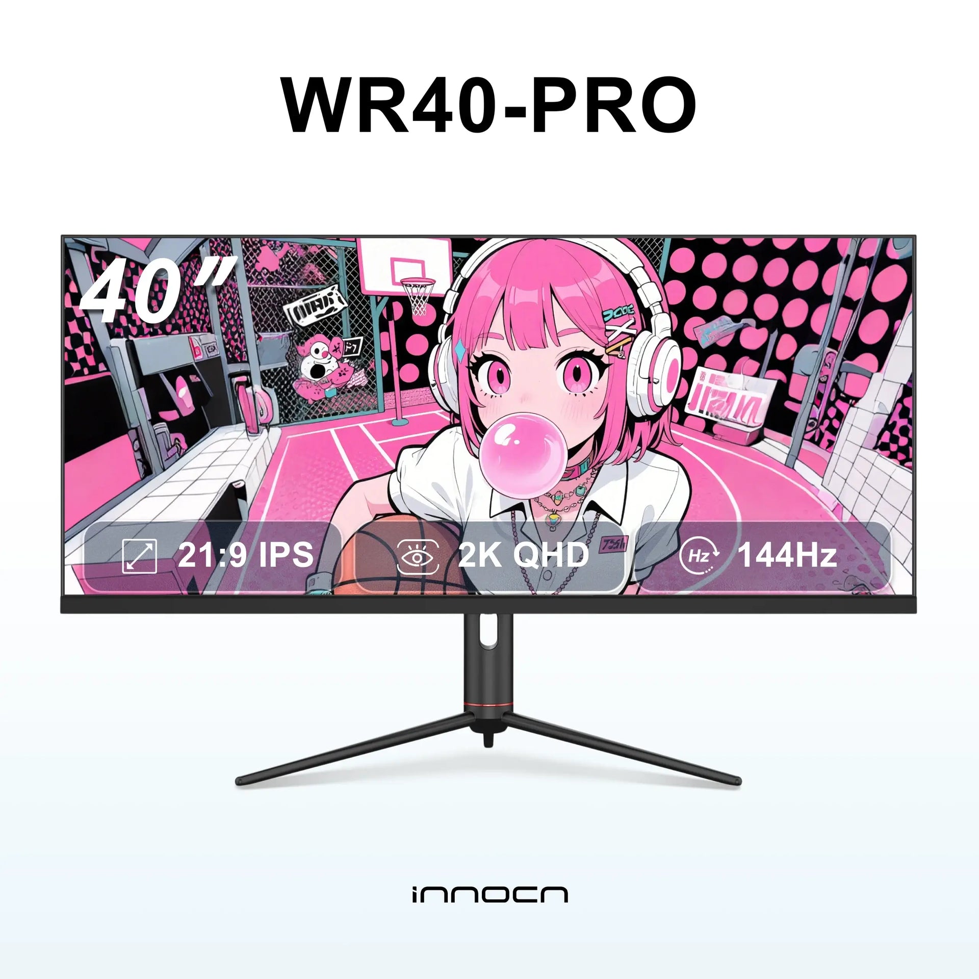 INNOCN 40インチ WQHD 2K 144Hz クリエイターモニター | WR40 PRO