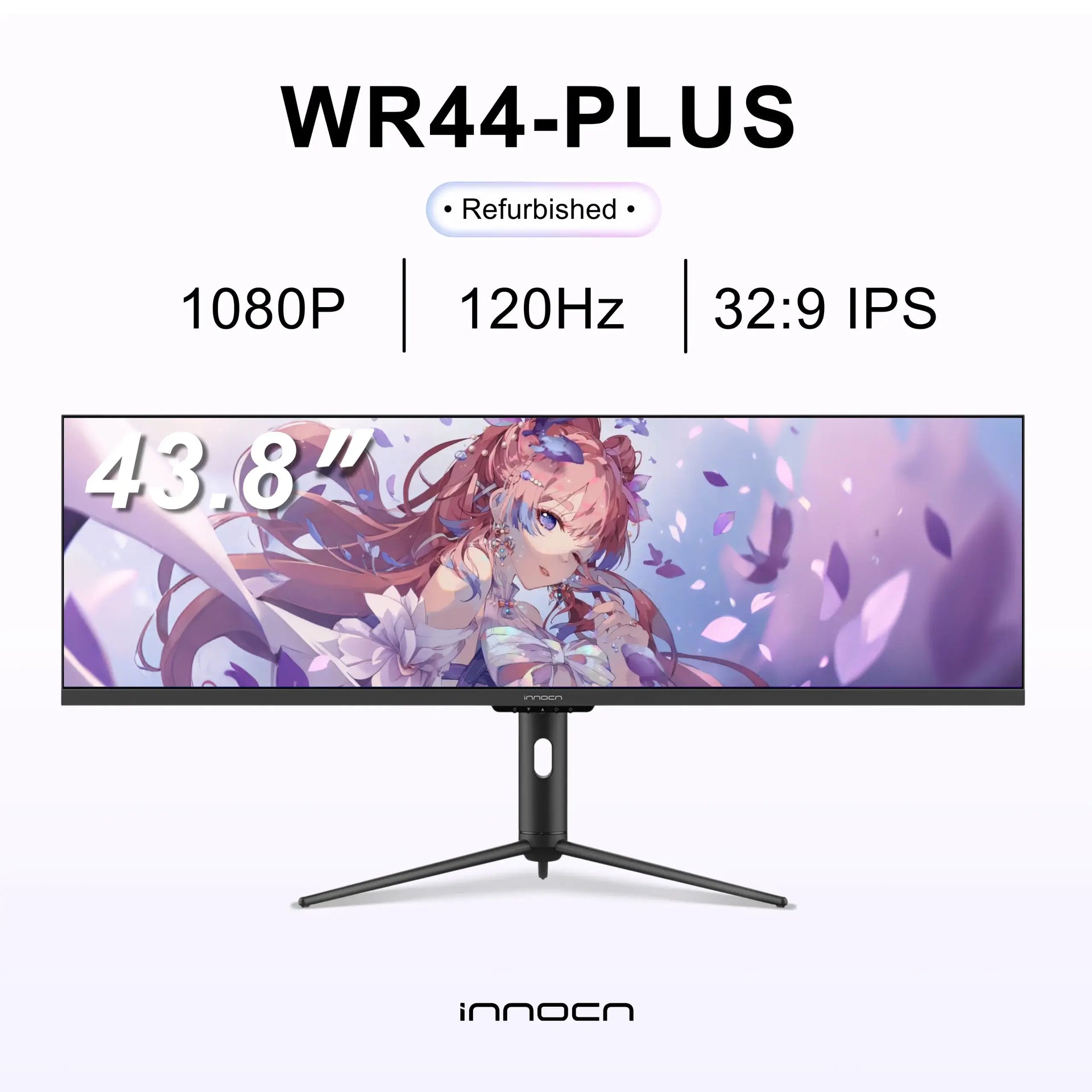 整備品 | INNOCN 43.8インチ DFHD 120Hz IPS クリエイターモニター