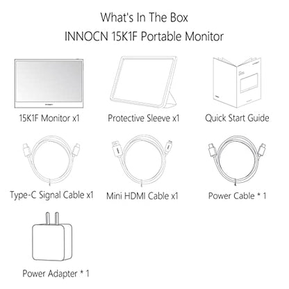 INNOCN 15.6 インチ ポータブル モニター (再生品) - 15K1F 