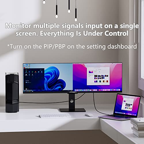 INNOCN 43.8インチ FHD 120Hz ウルトラワイド コンピューター